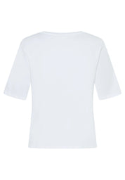 T-Shirt aus Bio-Baumwolle - 0010 - Weiß