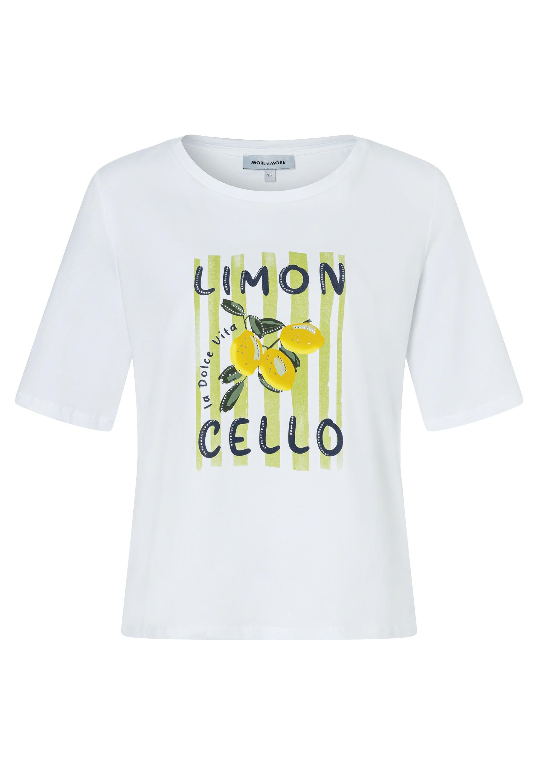 T-Shirt aus Bio-Baumwolle - 0010 - Weiß