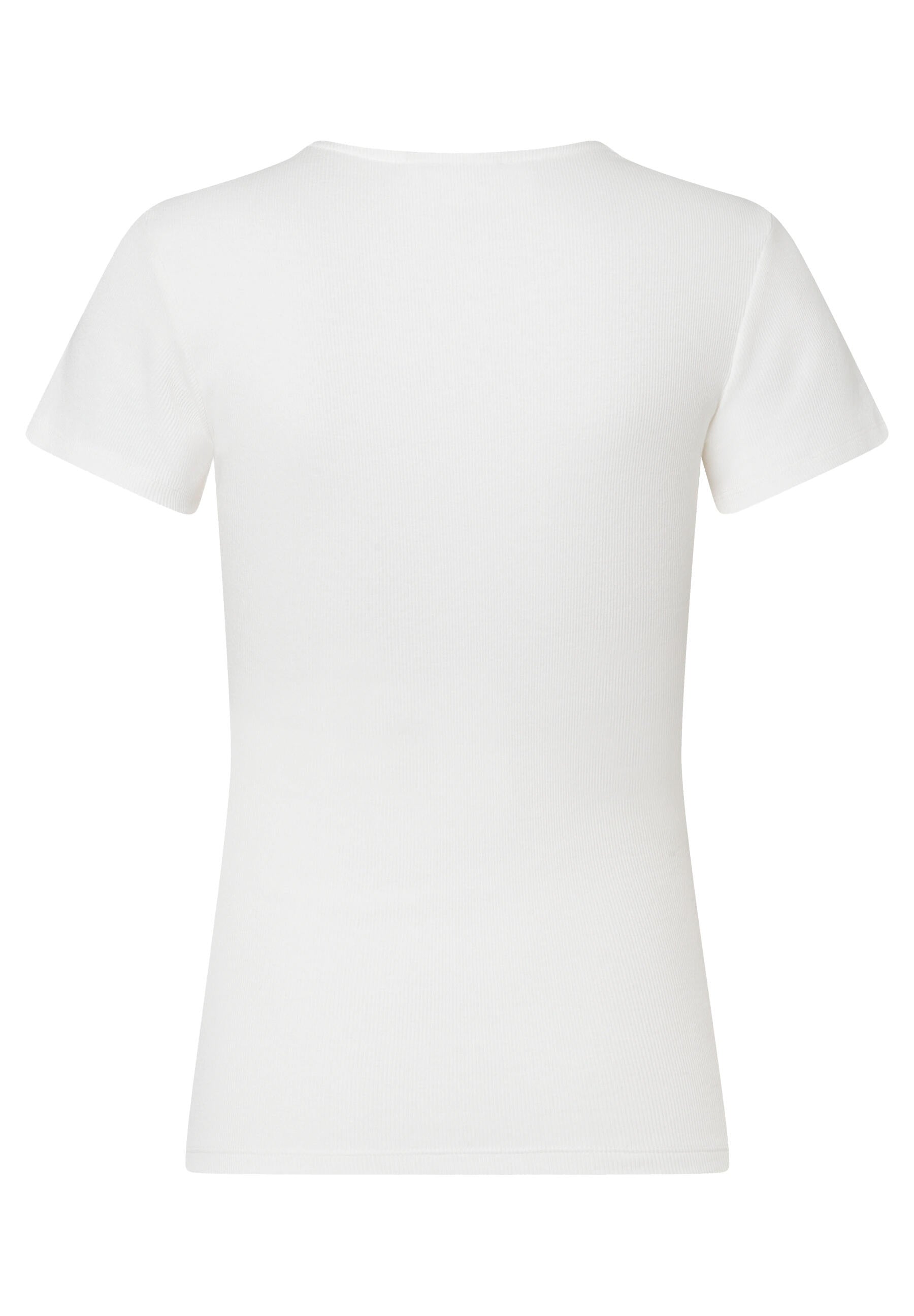 T-Shirt aus Baumwolle - 0041 - Weiß