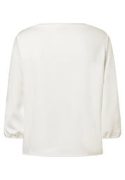 Sweatshirt aus Modalmix - 0041 - Weiß