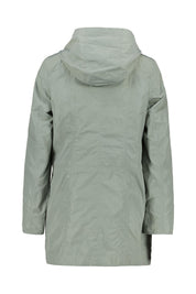 Parka mit abnehmbarer Kapuze - 619-reed - Grün