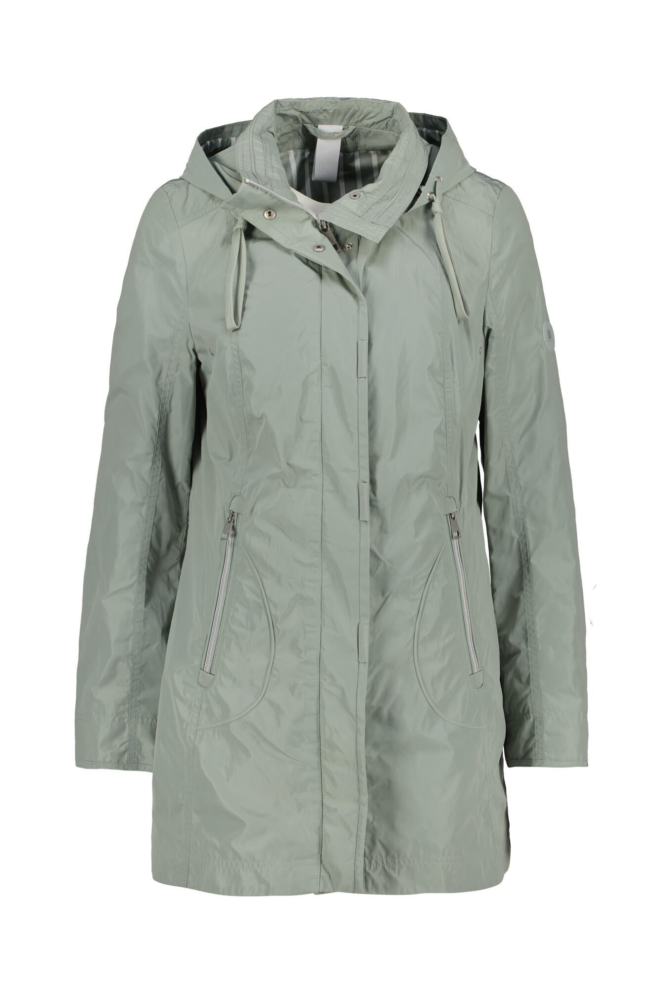 Parka mit abnehmbarer Kapuze - 619-reed - Grün