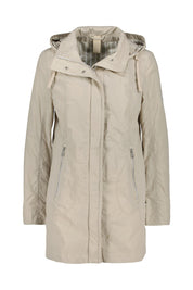 Parka mit abnehmbarer Kapuze - 220-panna cotta - Beige