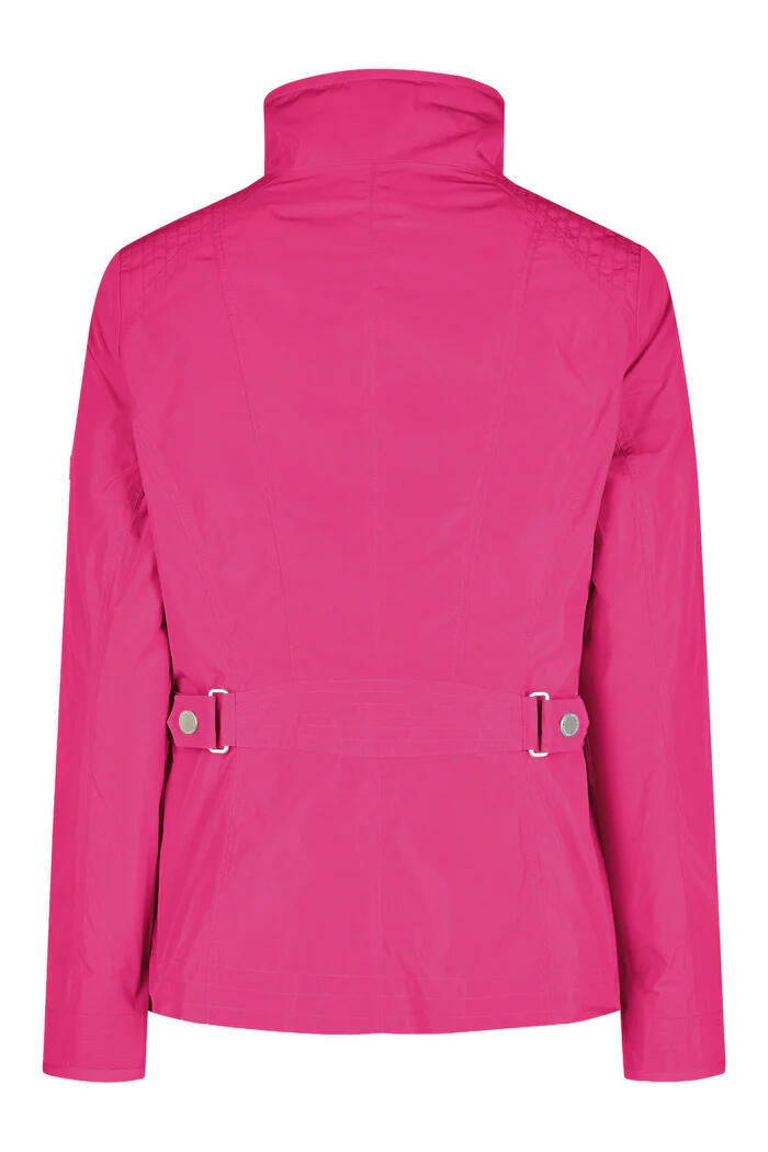 Übergangsjacke mit Stehkragen - 554-raspberry - Pink