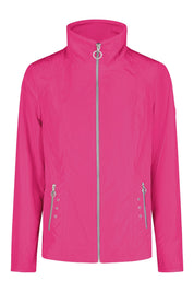 Übergangsjacke mit Stehkragen - 554-raspberry - Pink