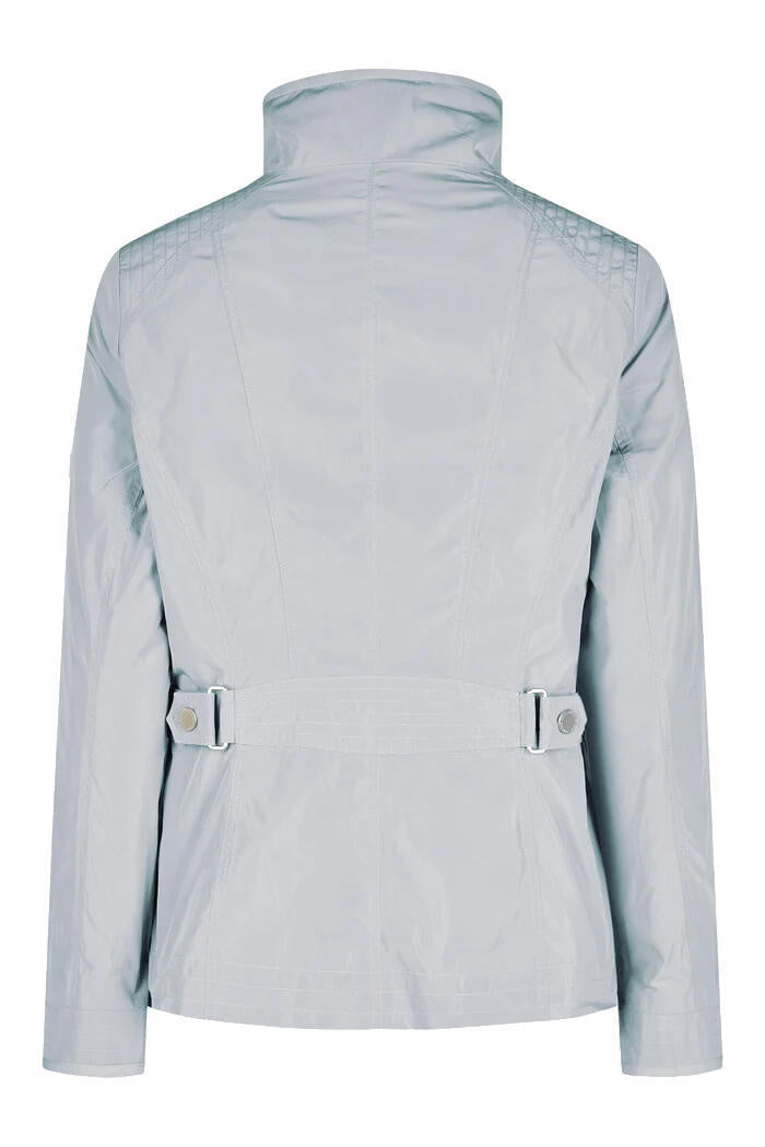 Übergangsjacke mit Stehkragen - 900-offwhite - Grau