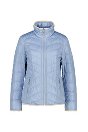 Steppjacke mit Stehkragen - 750-sky blue - Blau