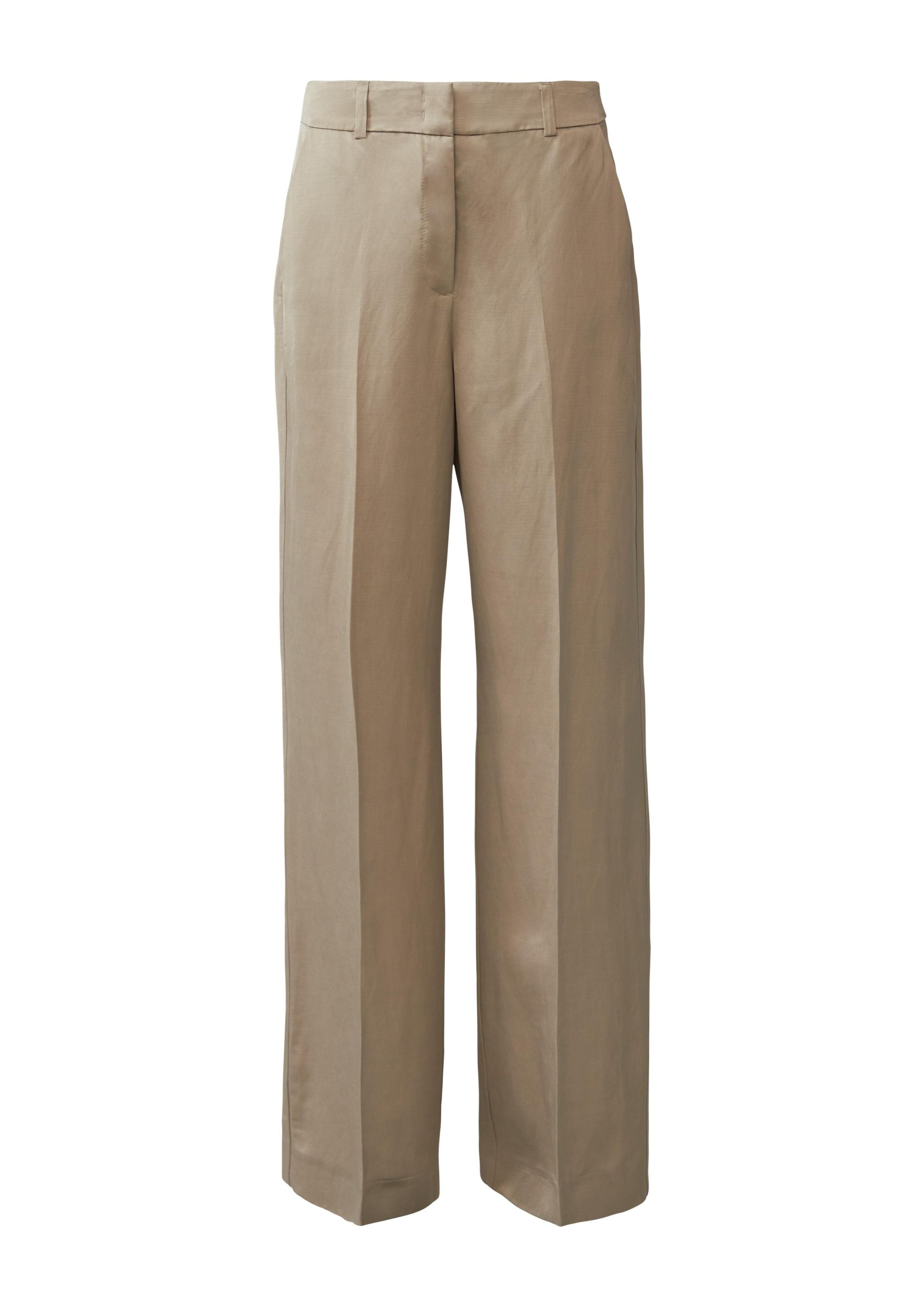 Marlenehose Regular Fit - 8099-BROWN - Braun