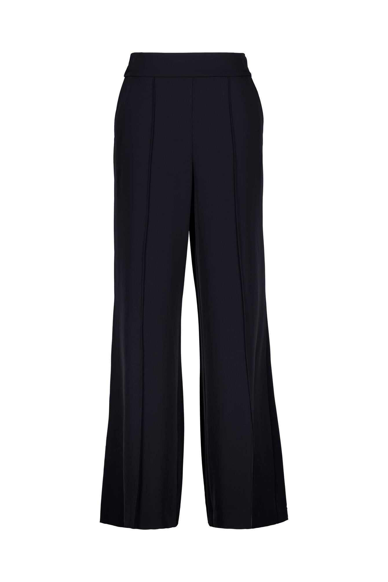 Marlenehose Wide Leg - 5976-BLUE - Blau