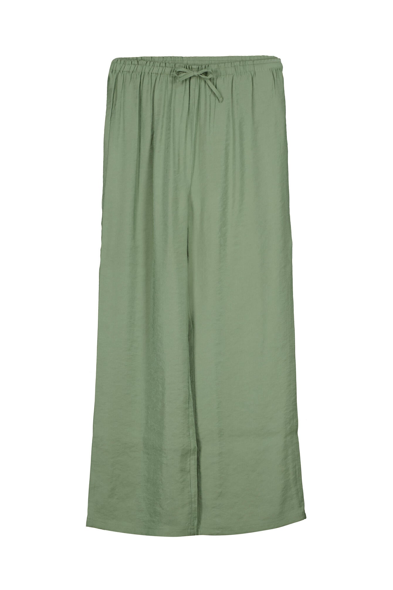 Schlupfhose Wide Leg - 7368-GREEN - Grün