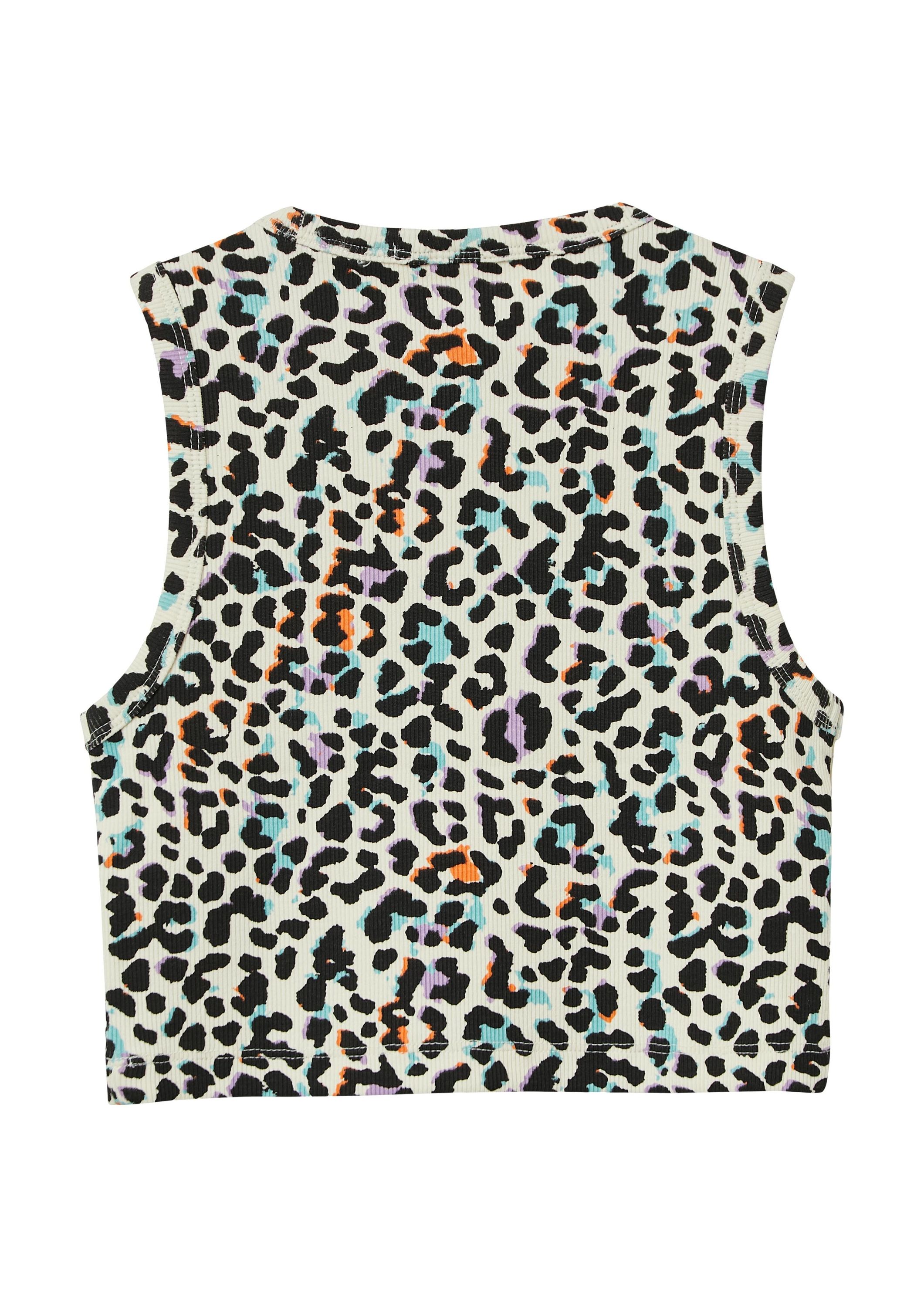 Tanktop aus Rippware im Slim Fit - 06A2-WHITE - Weiß