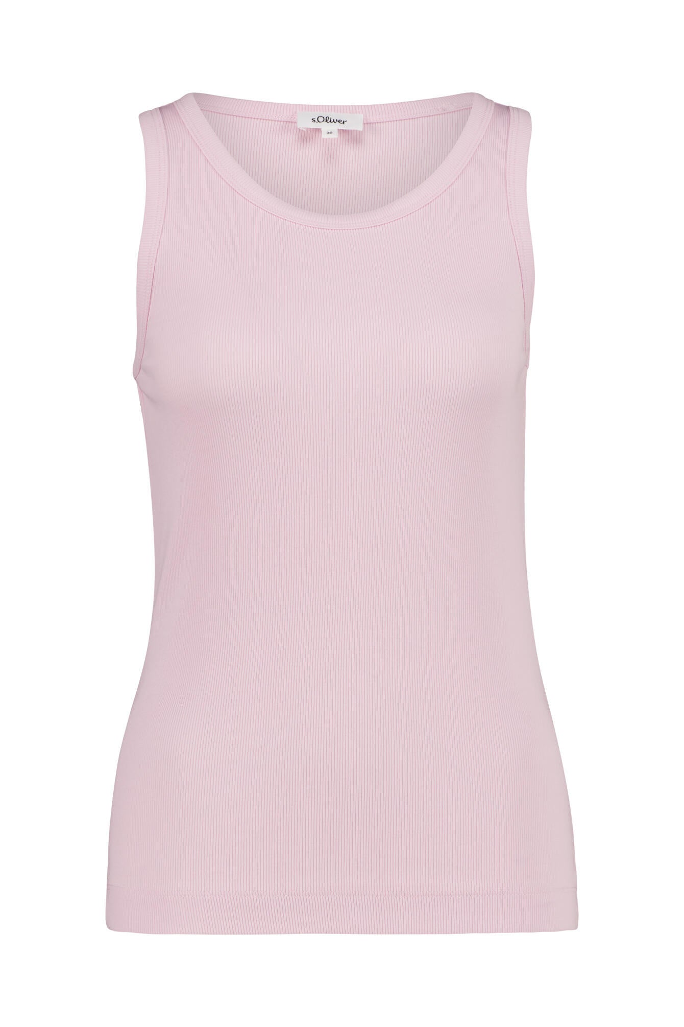 Top aus Rippstrick - 4101-LILAC/PINK - Rosa