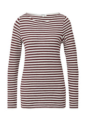 Langarmshirt aus Baumwolle - 39G4-RED - Rot