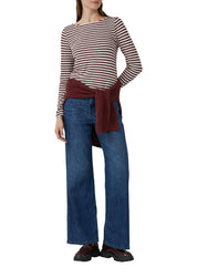 Langarmshirt aus Baumwolle - 39G4-RED - Rot