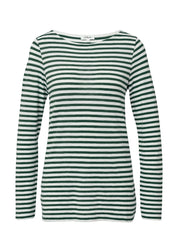 Langarmshirt aus Baumwolle - 69G4-BLUE GREEN - Grün