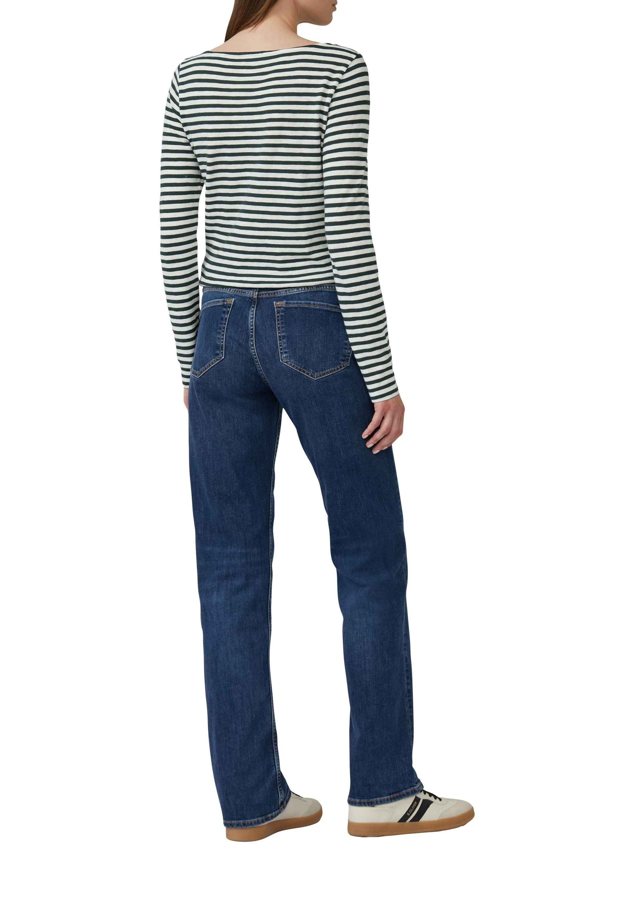 Langarmshirt aus Baumwolle - 69G4-BLUE GREEN - Grün