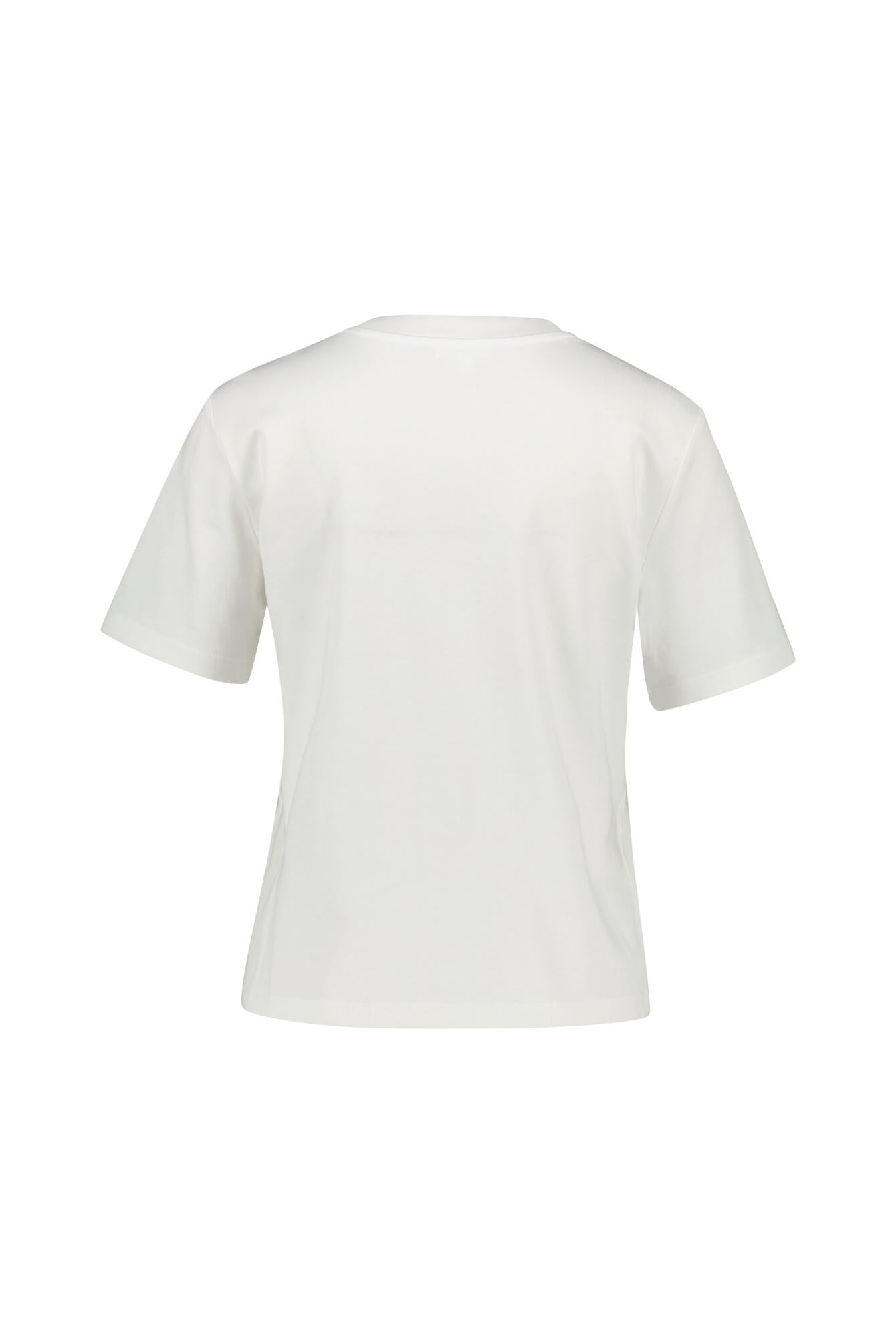 T-Shirt aus Baumwolle - 02D0-WHITE - Weiß