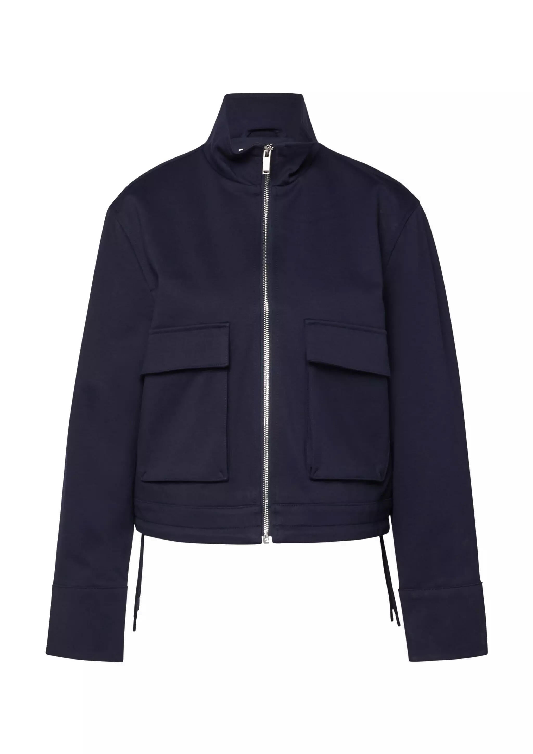 Blouson mit Stehkragen - 5959-BLUE - Blau