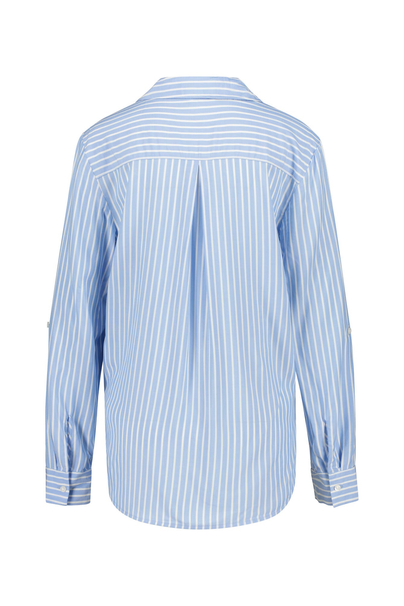 Bluse aus Viskose - 51G0-BLUE - Blau