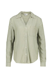 Bluse aus Viskose - 79G0-GREEN - Grün