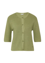 Strickjacke Regular Fit - 7900-GREEN - Grün