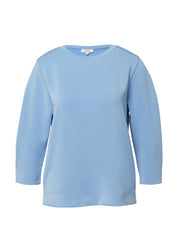Sweatshirt aus Modalmix - 5141-BLUE - Blau