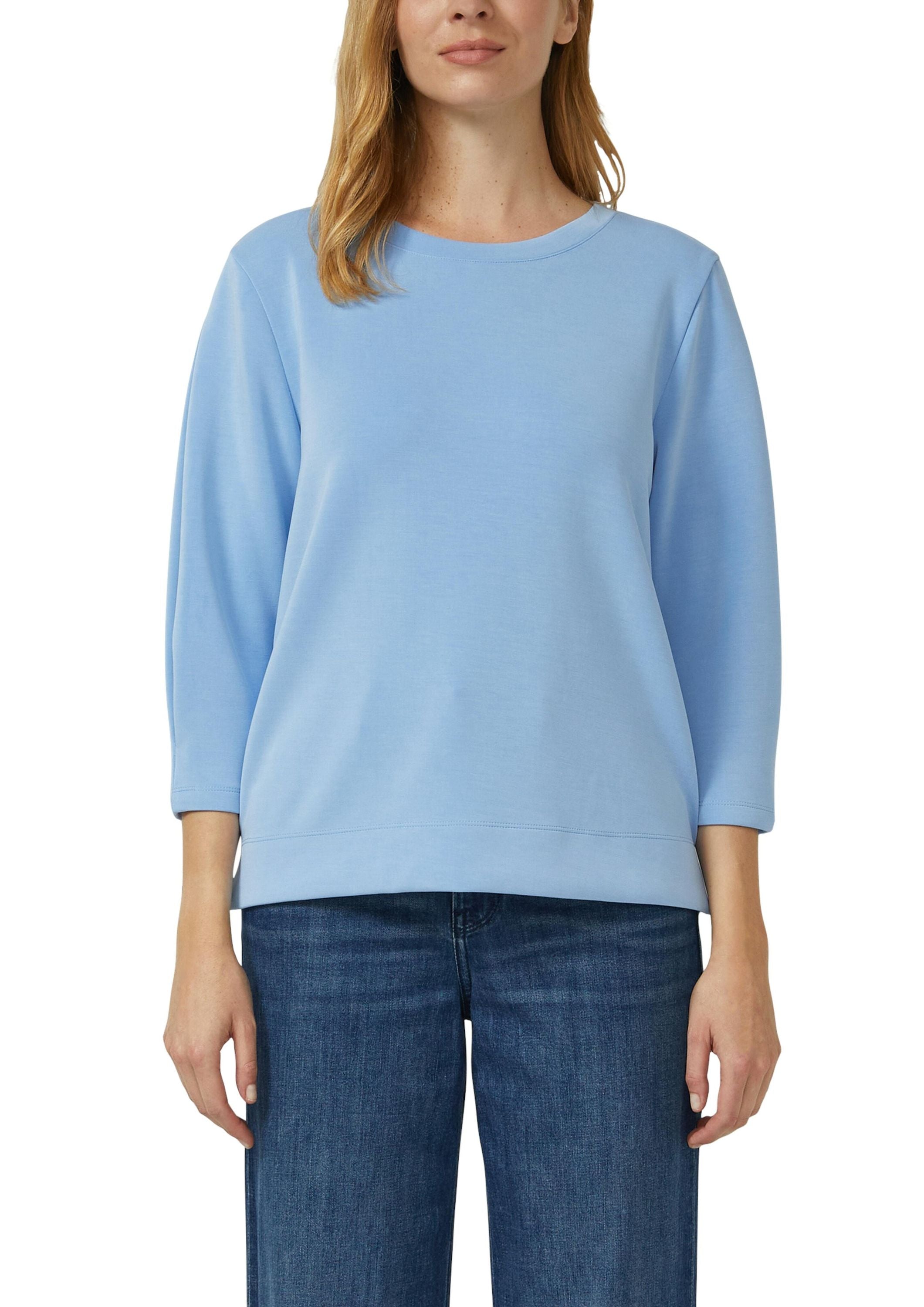 Sweatshirt aus Modalmix - 5141-BLUE - Blau