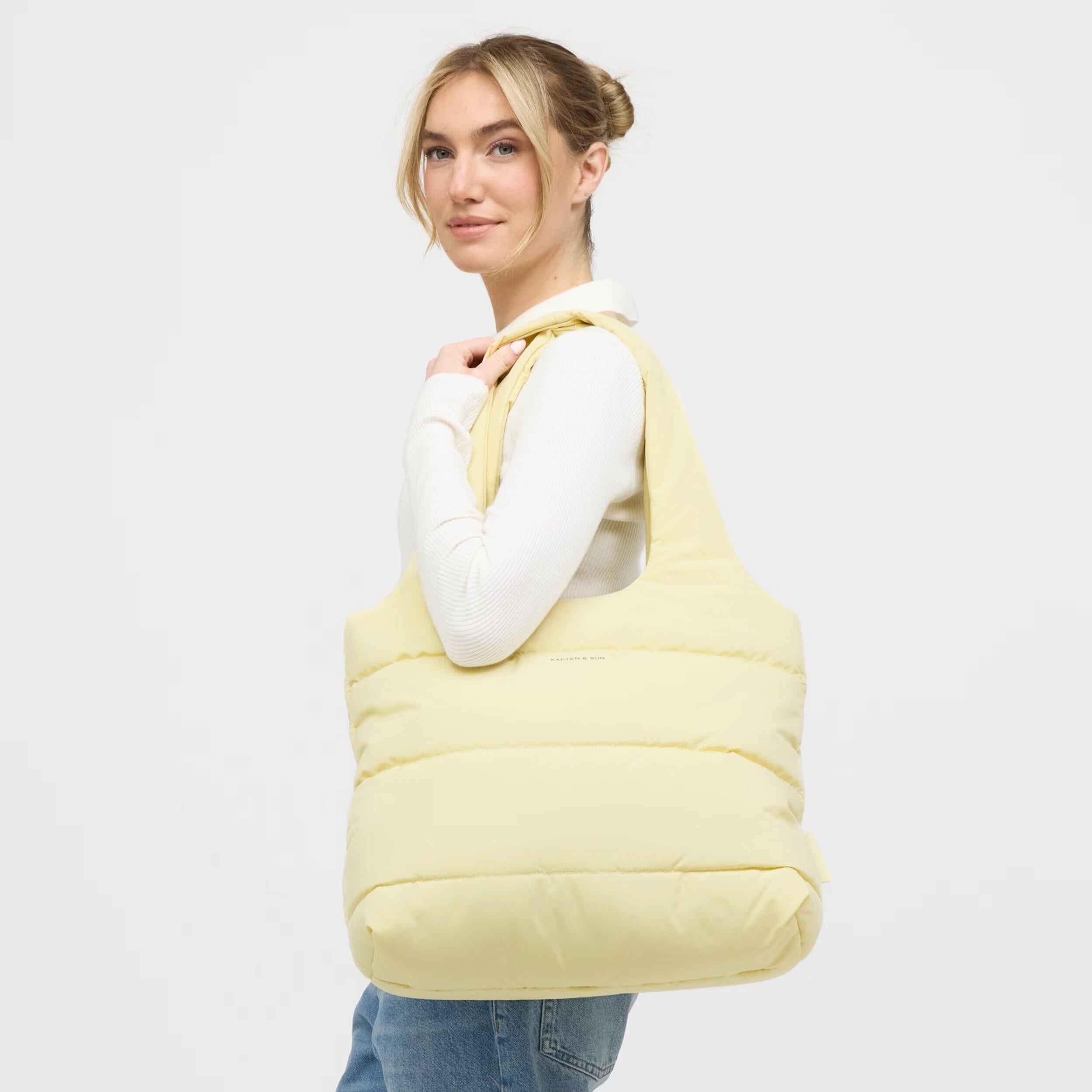 Shopper SKARA CLOUD - Butter Yellow - Gelb