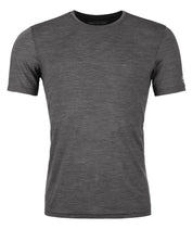 Funktionsshirt - 91201-black raven blend - Grau