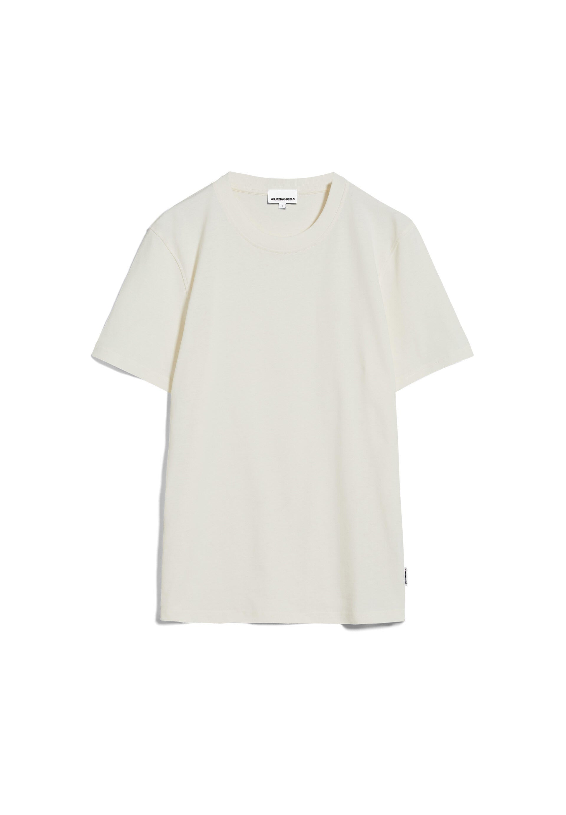 T-Shirt aus Baumwolle - 1609-oatmilk - Creme