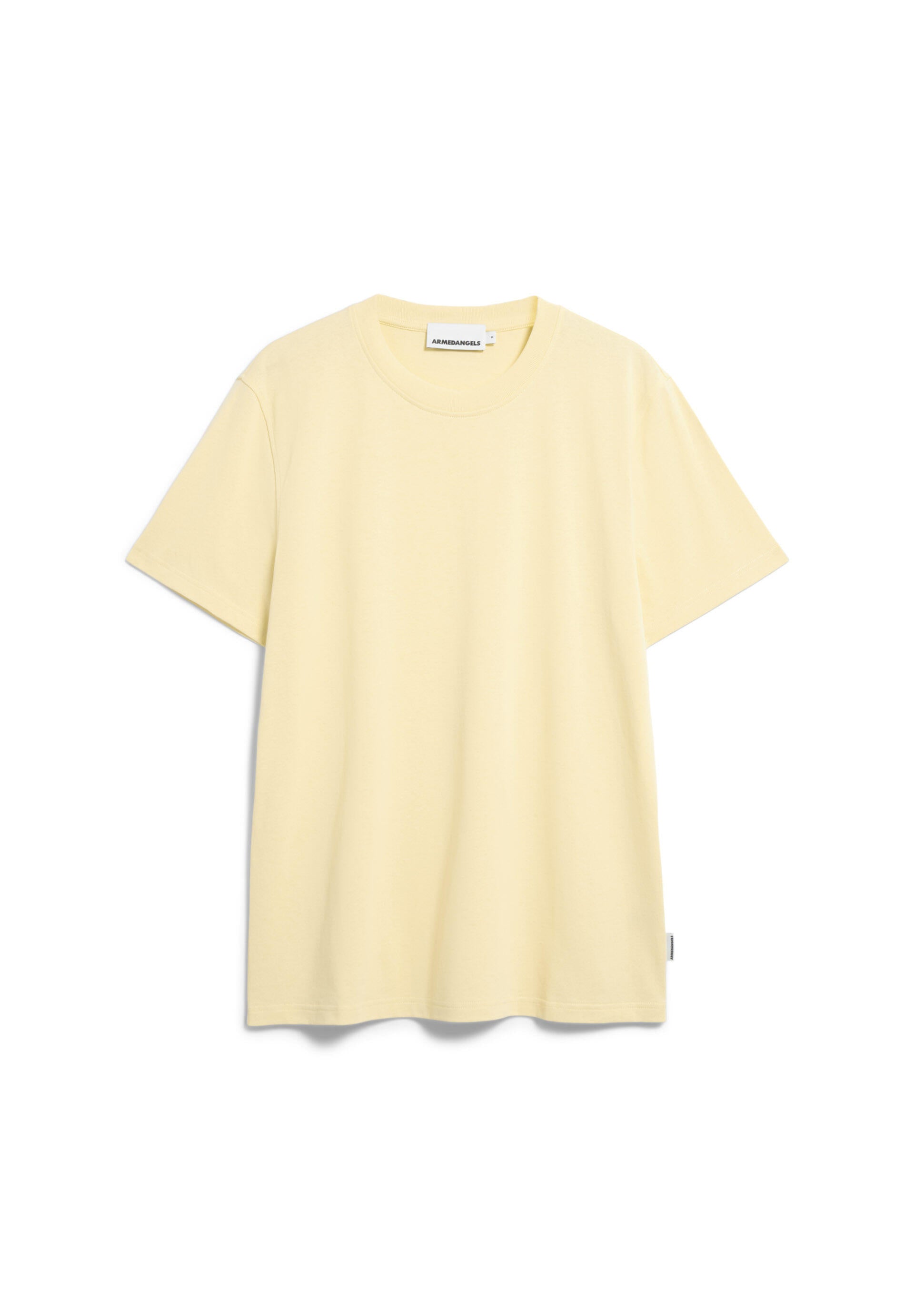 T-Shirt aus Baumwolle - 3057-early yellow - Gelb