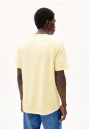 T-Shirt aus Baumwolle - 3057-early yellow - Gelb