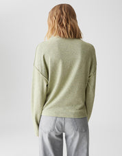 Langarmshirt SINZI - 30041-soft matcha - Grün