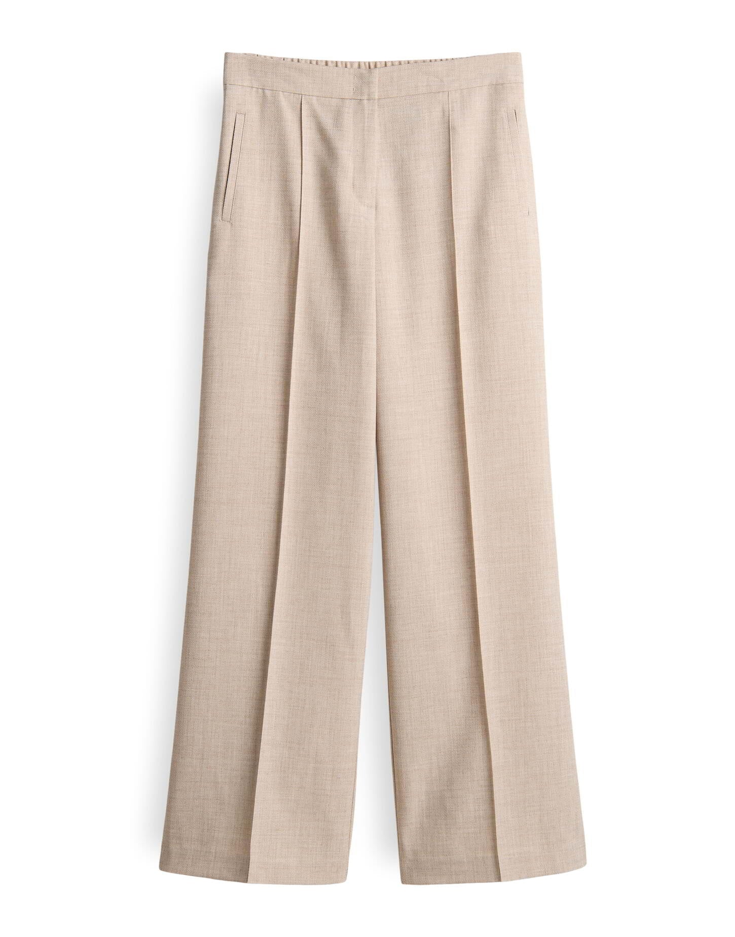 Hose MAIGA COZY Wide Leg - 2088-macadamia - Beige