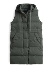 Steppweste WALMA - 3062-dark sage - Grün