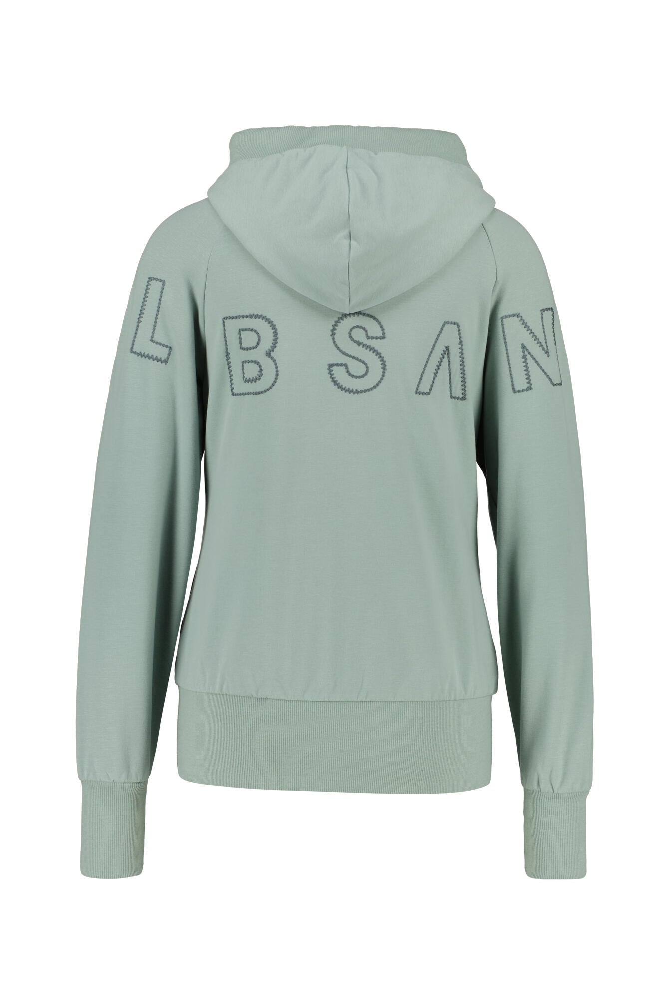 Sweatjacke KAIRE aus Baumwolle - 8740-Soft Sage - Grün