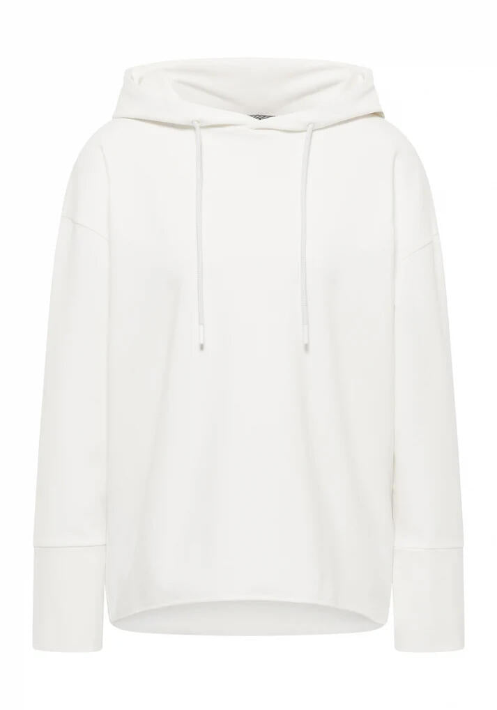 Sweathoodie DANEA Loose Fit - 1660-Cloud White - Weiß
