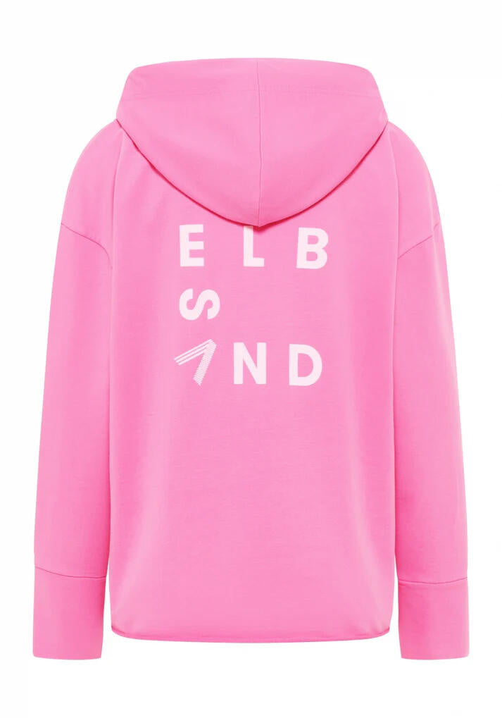 Sweathoodie DANEA Loose Fit - 6640-Magenta Sky - Pink