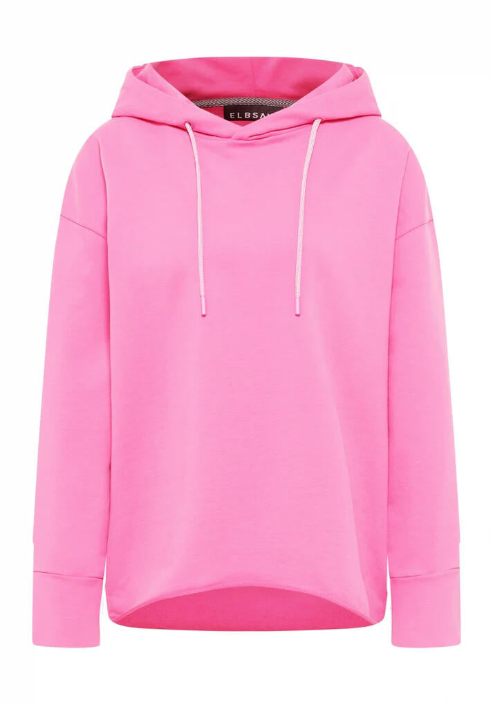 Sweathoodie DANEA Loose Fit - 6640-Magenta Sky - Pink