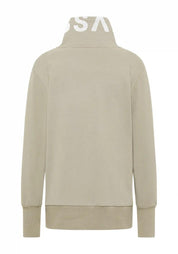 Sweatjacke - 92602-Pale Fern_white - Khaki