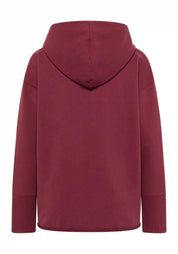 Sweathoodie DARIS aus Baumwolle - 450-Ruby - Rot