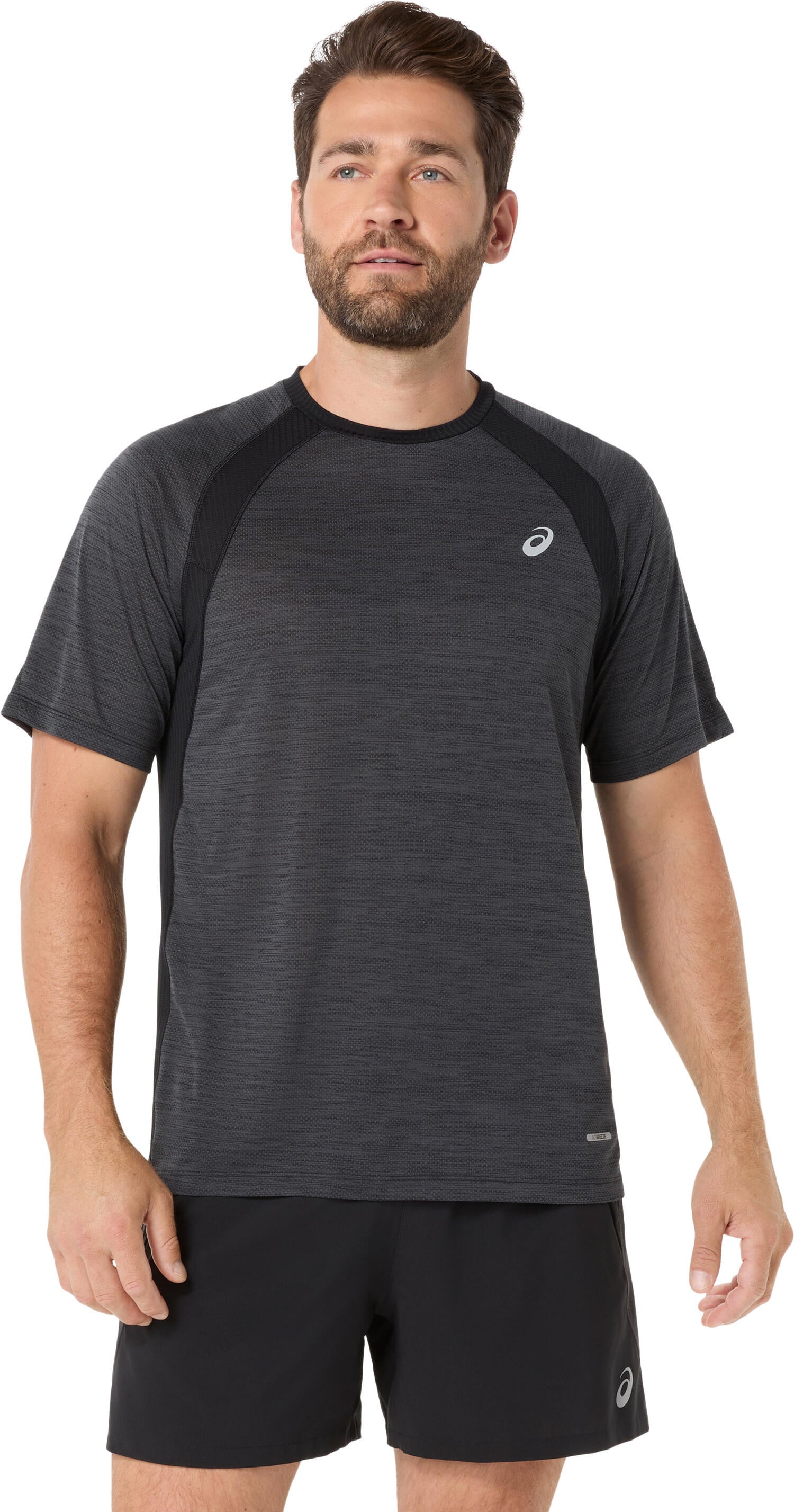 Funktionsshirt ROAD - 001-PERFORMANCE BLACK - Grau