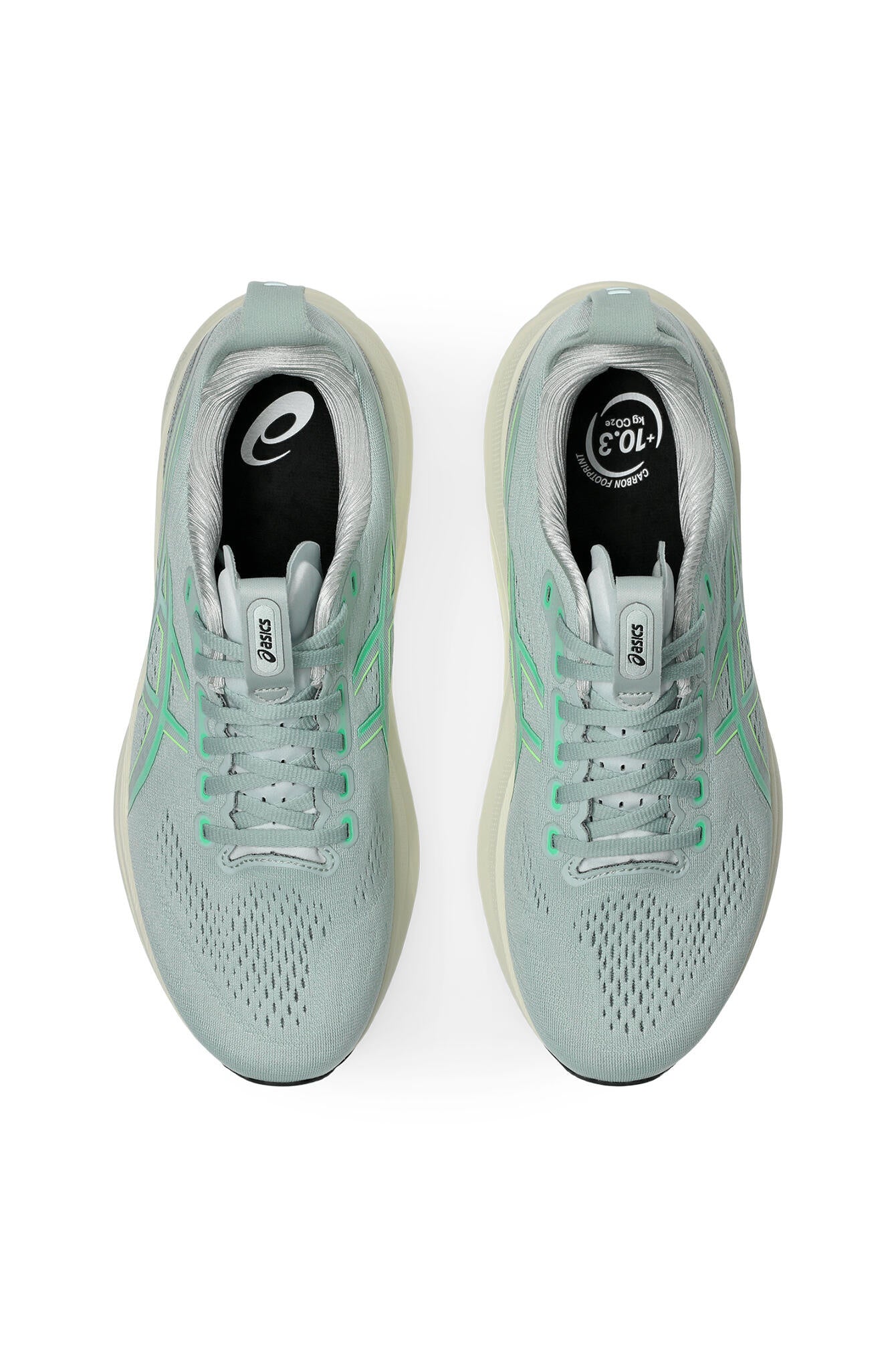 Laufschuhe GEL-KAYANO 32 - 402-COLD MOSS/VITAL GREEN - Grün