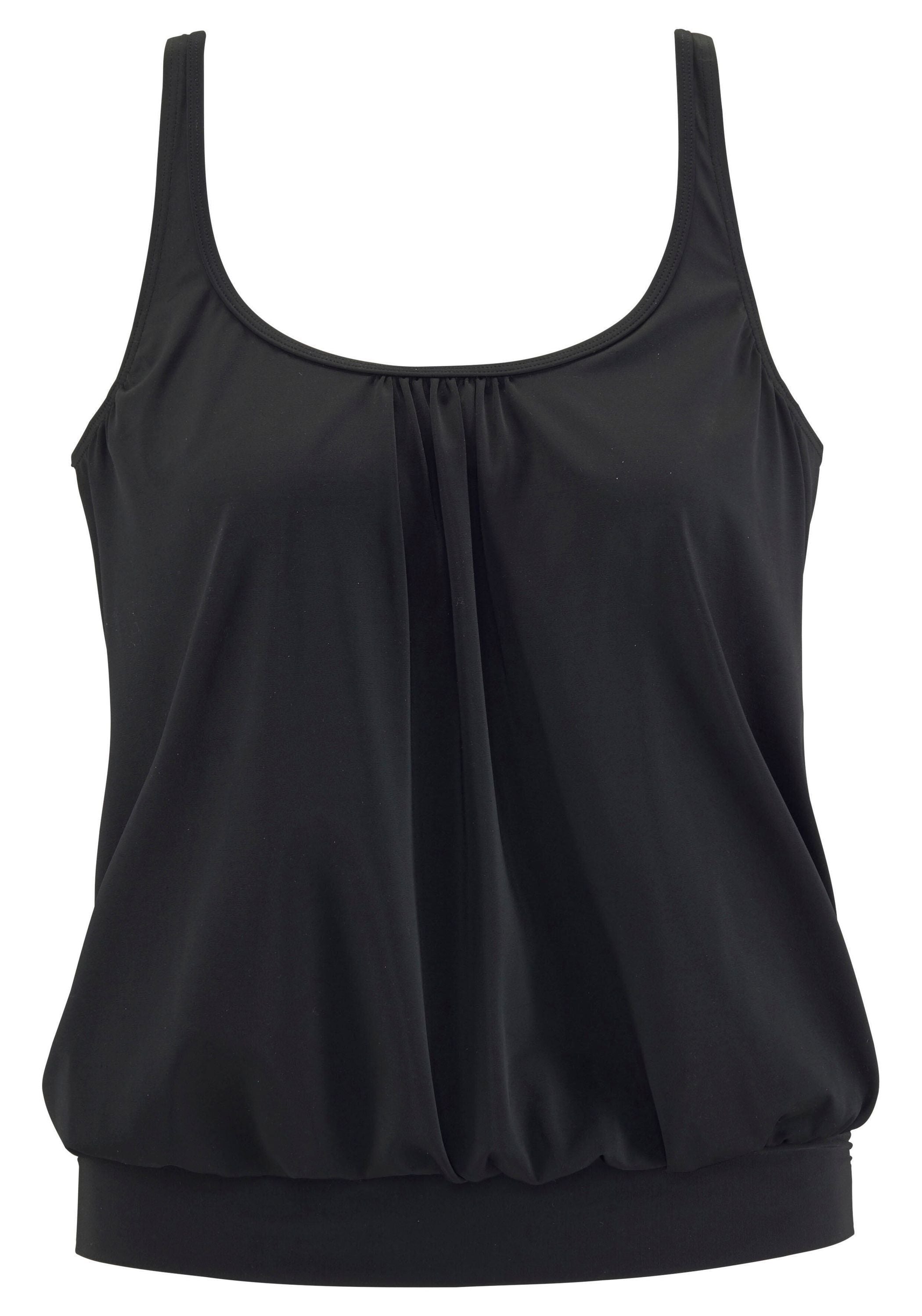 Tankini Top - 862-black - Schwarz