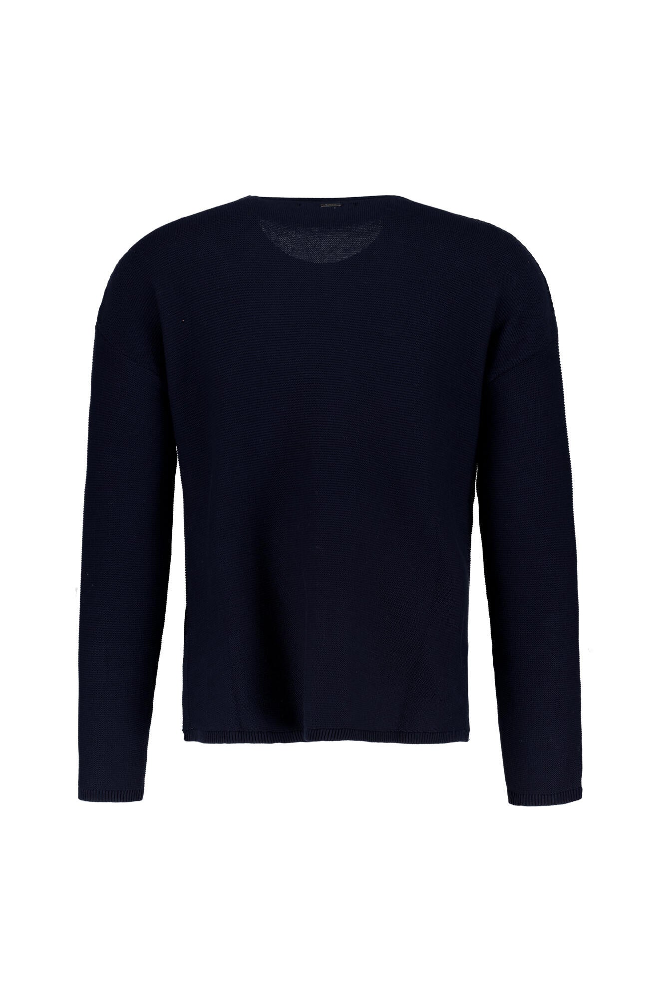 Strickpullover aus Baumwolle - NY73-Navy - Blau