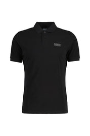 Poloshirt aus Baumwolle - BK71-Black/P - Schwarz
