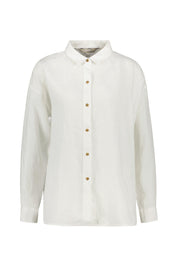 Leinenhemd HAMPTON - WH12-White/S - Weiß