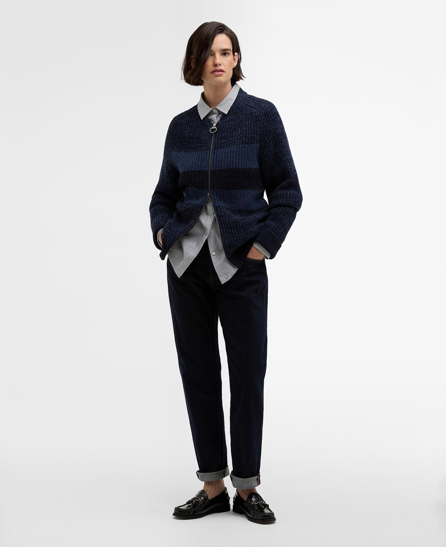 Paul Smith loves Barbour Strickjacke - NY91-Navy - Blau