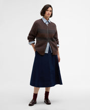 Paul Smith loves Barbour Strickjacke - RU71-Rustic - Braun