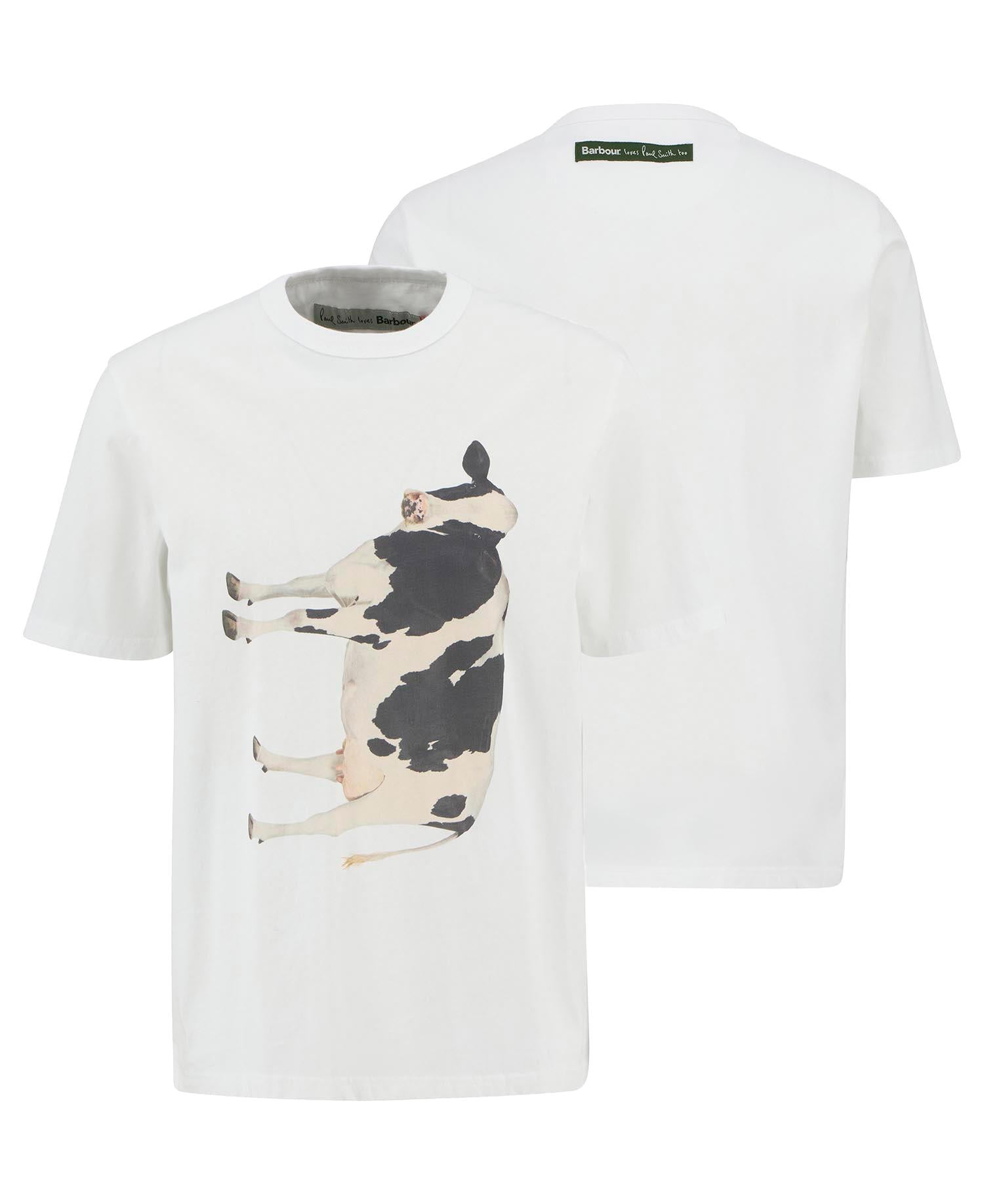 Barbour x Paul Smith T-Shirt - WH11-White - Weiß